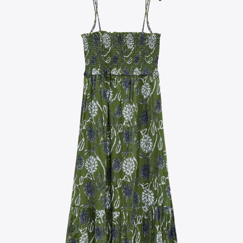 Floral midi dress